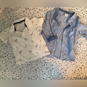 H&M 12M baby Boys Shirts Polo & Button Down